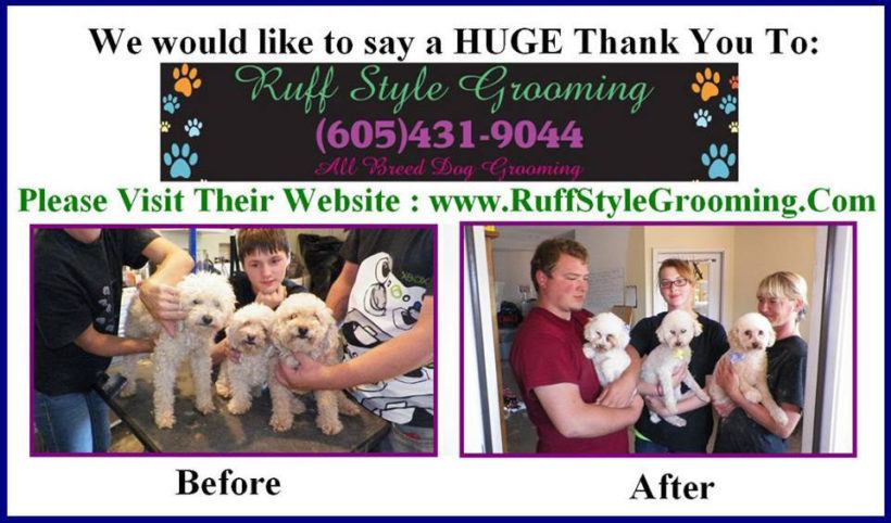 ruff grooming thank you